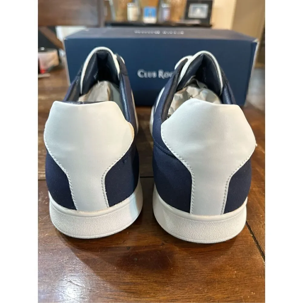 Clubroom Mens Comfort Edwin Round Toe Platform Lace-Up Athletic Sneakers Shoes